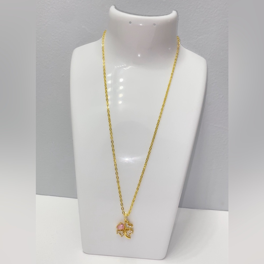 Four-Leaf Clover Pendant Necklace